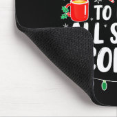 Most Likely To Drink All Santa's Coffee Shirt Chri Mousepad (Ecke)