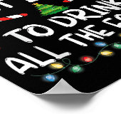 Most Likely To Drink All The Eggnog Christmas Eggn Poster (Ecke)