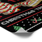 Most Likely To Eat All The Christmas Tree Cakes De Poster (Ecke)