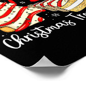 Most Likely To Eat All The Christmas Tree Cakes Fu Poster (Ecke)