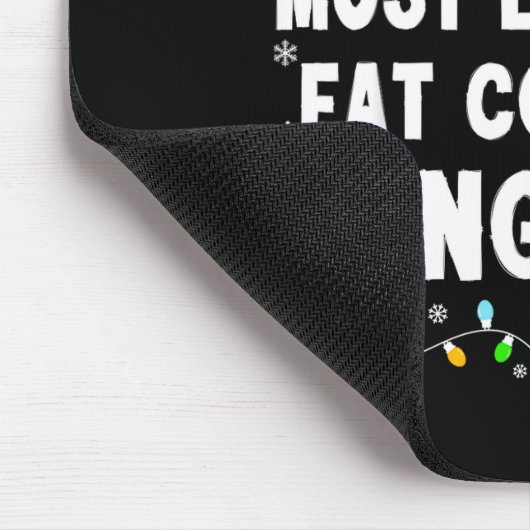 Most Likely To Eat Corn The Long Way Mousepad (Ecke)
