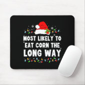 Most Likely To Eat Corn The Long Way Mousepad (Mit Mouse)