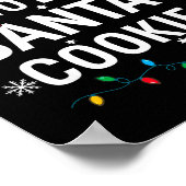 Most Likely To Eat Santas Cookies Family Christmas Poster (Ecke)