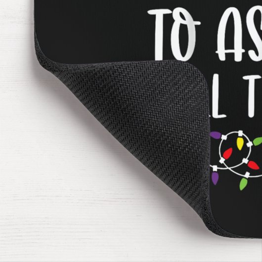 Most Likely To Emble All The Toys Funny Christmas  Mousepad (Ecke)