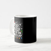 Most Likely To Fart On Santa’s Lap Funny Family Ch Kaffeetasse (Vorderseite Links)
