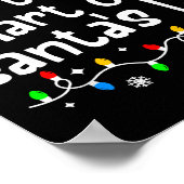 Most Likely To Fart On Santa's Lap C-hristmas Matc Poster (Ecke)