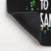 Most Likely To Fart On Santa's Lap Christmas Match Mousepad (Ecke)