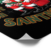 Most Likely To Fart On Santa's Lap Elf Christmas B Poster (Ecke)