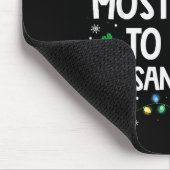 Most Likely To Fart On Santa's Lap Family Christma Mousepad (Ecke)