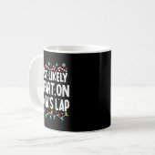 Most Likely To Fart On Santa's Lap Family Matching Kaffeetasse (Vorderseite Links)