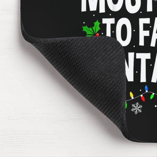 Most Likely To Fart On Santa's Lap Family Matching Mousepad (Ecke)