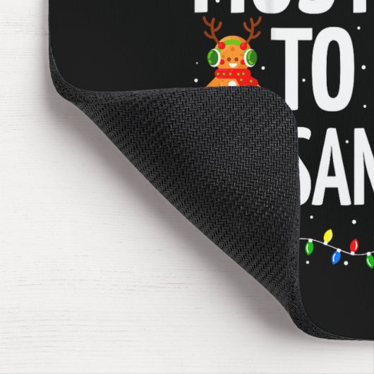 Most Likely To Fart On Santa's Lap Family Matching Mousepad (Ecke)