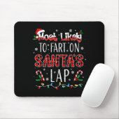 Most Likely To Fart On Santa's Lap Family Matching Mousepad (Mit Mouse)
