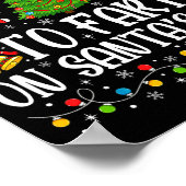 Most Likely To Fart On Santa's Lap Family Matching Poster (Ecke)