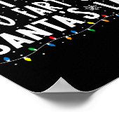 Most Likely To Fart On Santas Lap Family Matching  Poster (Ecke)