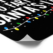 Most Likely To Fart On Santa's Lap Family Matching Poster (Ecke)