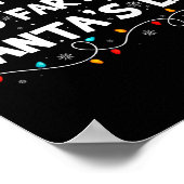 Most Likely To Fart On Santa's Lap Family Matching Poster (Ecke)