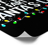 Most Likely To Fart On Santa's Lap Family Matching Poster (Ecke)