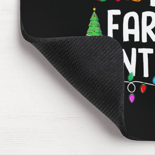 Most Likely To Fart On Santa's Lap Funny Christmas Mousepad (Ecke)