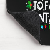 Most Likely To Fart On Santa's Lap Funny Christmas Mousepad (Ecke)