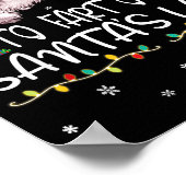 Most Likely To Fart On Santa's Lap Funny Christmas Poster (Ecke)