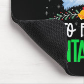 Most Likely To Fart On Santa's Lap Funny Matching Mousepad (Ecke)