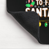 Most Likely To Fart On Santa's Lap Shirt Family Ch Mousepad (Ecke)