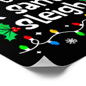 Most Likely To Fix Santa Sleigh Christmas Matching Poster (Ecke)