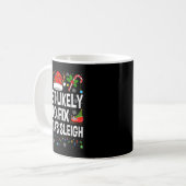 Most Likely To Fix Santa Sleigh Family Matching Ch Kaffeetasse (Vorderseite Links)