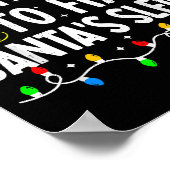 Most Likely To Fix Santa Sleigh Family Matching Ch Poster (Ecke)