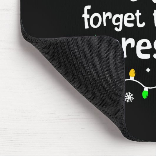 Most Likely To Forget The Hidden Present C-hristma Mousepad (Ecke)