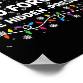 Most Likely To Forget The Hidden Xmas  Poster (Ecke)
