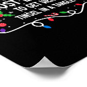 Most Likely To Get Her Tinsel In A Tangle Poster (Ecke)