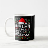 Most Likely To Get Socks - Family Christmas Pajama Kaffeetasse (Links)