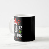 Most Likely To Give Santa A Hug Ing Family Xmas Kaffeetasse (Vorderseite Links)