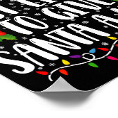 Most Likely To Give Santa A Hug Ing Family Xmas Poster (Ecke)