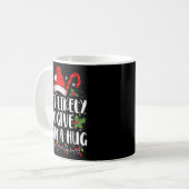 Most Likely To Give Santa A Hug Ing Family Xmas T  Kaffeetasse (Vorderseite Links)