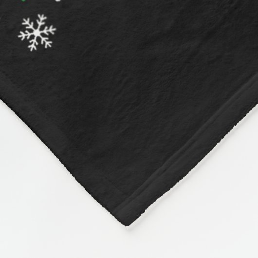 Most Likely To Go Fishing With Santa Funny Fishing Fleecedecke (Ecke)