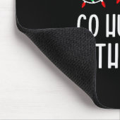 Most Likely To Go Hunting With Santa Christmas Fam Mousepad (Ecke)