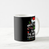 Most Likely To Hate Matching Christmas Funny Famil Kaffeetasse (VorderseiteRechts)