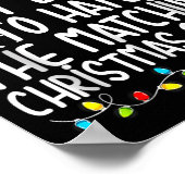 Most Likely To Hate Matching Christmas  Poster (Ecke)