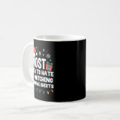 Most Likely To Hate The Matching Christmas Shirts Kaffeetasse (Vorderseite Links)