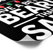 Most Likely To Have A Better Beard Than Santa Funn Poster (Ecke)