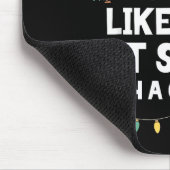 Most Likely To Hit Santa With A Golf Ball Christma Mousepad (Ecke)