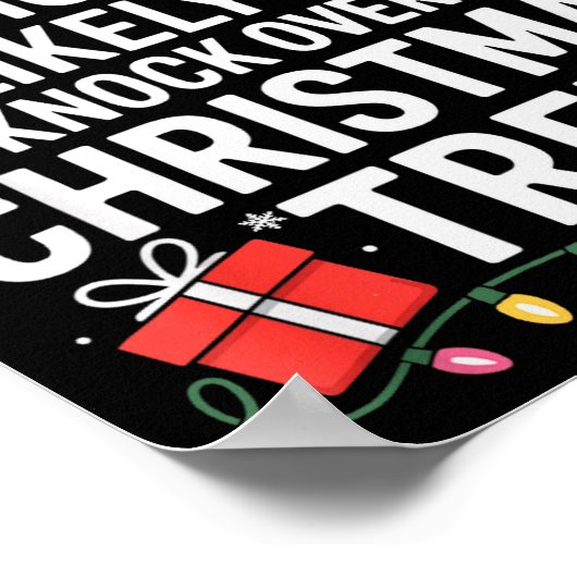 Most Likely To Knock Over The Christmas Tree Famil Poster (Ecke)