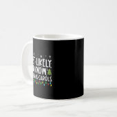 Most Likely To Know Christmas Carols Funny Christm Kaffeetasse (Vorderseite Links)