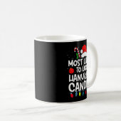 Most Likely To Light Hanukkah Candles Family Crew Kaffeetasse (VorderseiteRechts)