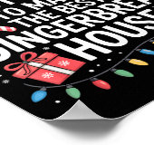 Most Likely To Make The Gingerbread House Christma Poster (Ecke)