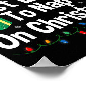 Most Likely To Nap On Christmas Family Funny Match Poster (Ecke)