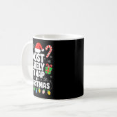Most Likely To Nap On Christmas Shirt Family Match Kaffeetasse (Vorderseite Links)